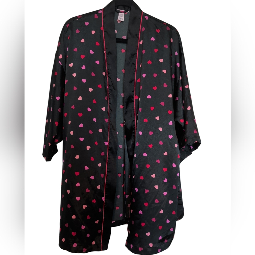 Victoria's Secret Heart Pattern Robe